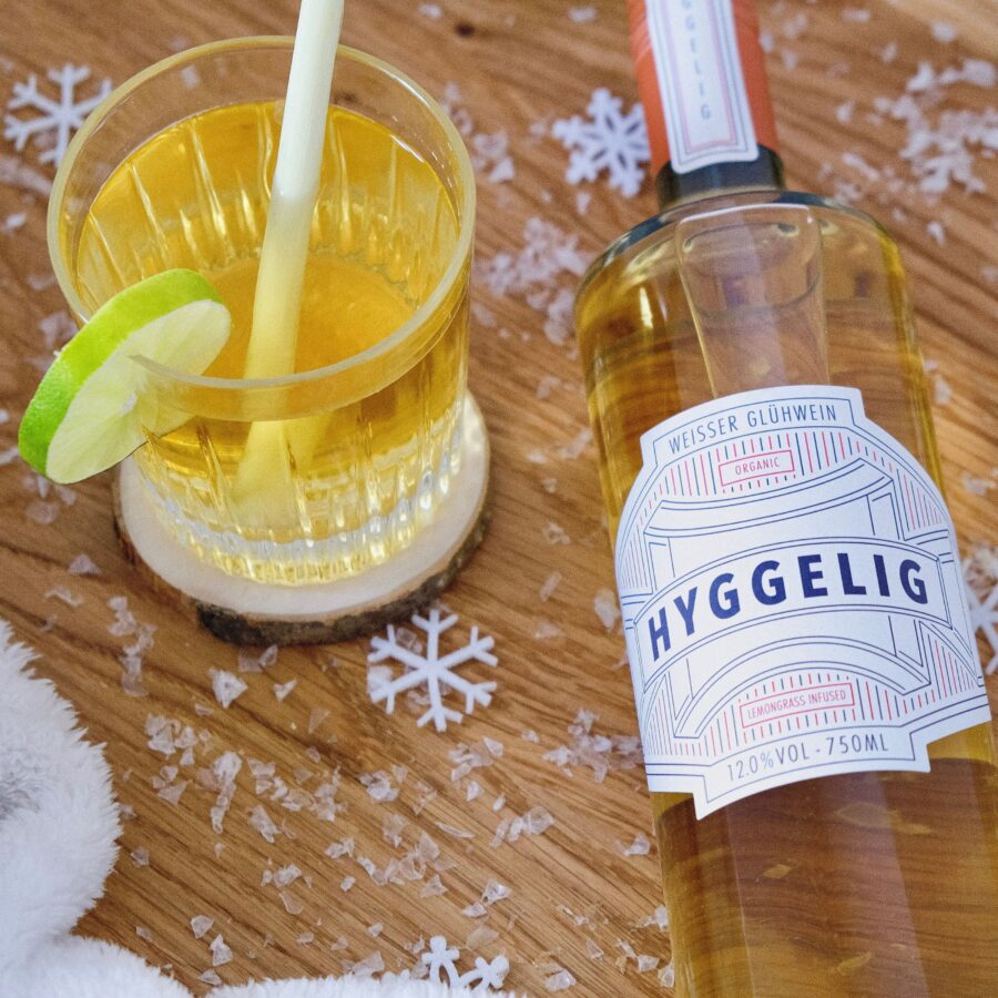 Regionaler veganer Bio-Glühwein ohne raffinierten Zucker und ohne künstliche Aromen: Hyggelig – Genuss aus dem Nahetal